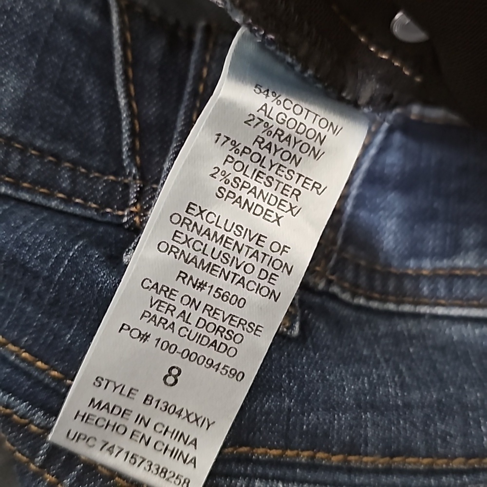 Democracy Ab Technology Skinny Jeans Size 8 New - Picture 5 of 6
